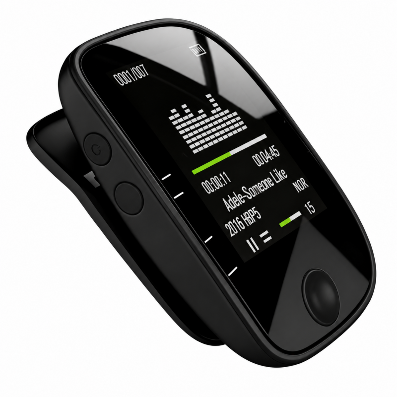 Osio SRM-8080B – Mini Multimedia Player 8GB με Οθόνη TFT 1.8”, FM, Ηχογράφηση & Υποστήριξη Κάρτας SD, Μαύρο (19585-8080)